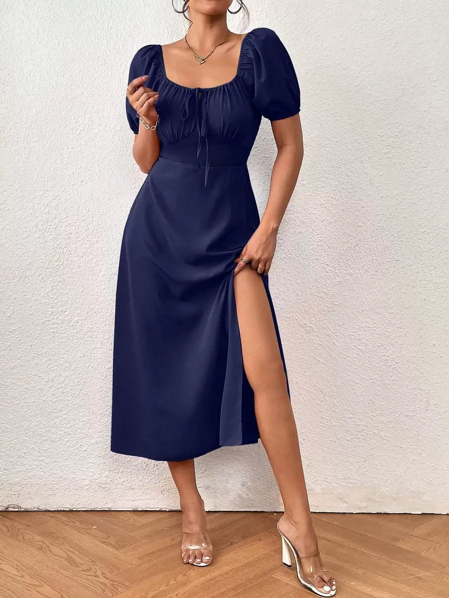 Vestido Aurora Boho Longo Ombro de Fora Floral