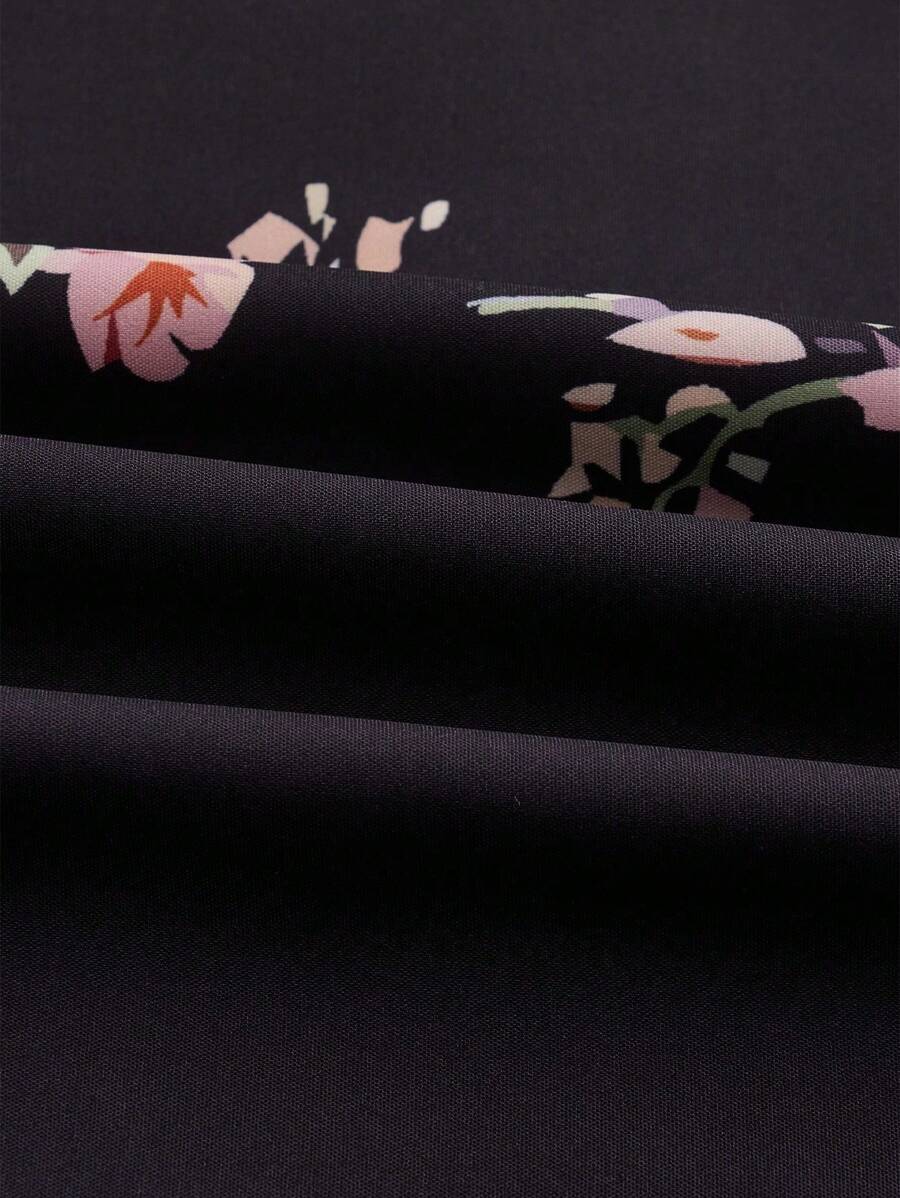 Vestido Aurora Boho Longo Floral Envolvente