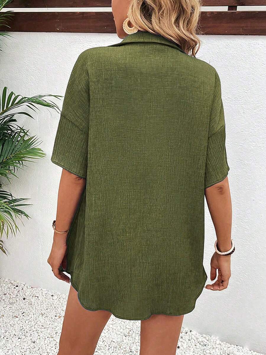 Conjunto Aurora Casual Cardigã e Shorts