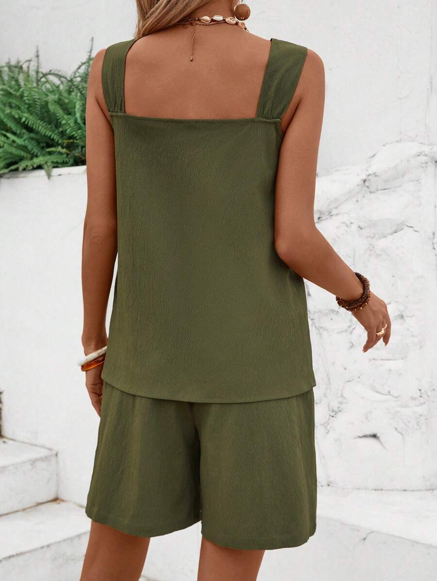 Conjunto Lara Top e Shorts com Anel