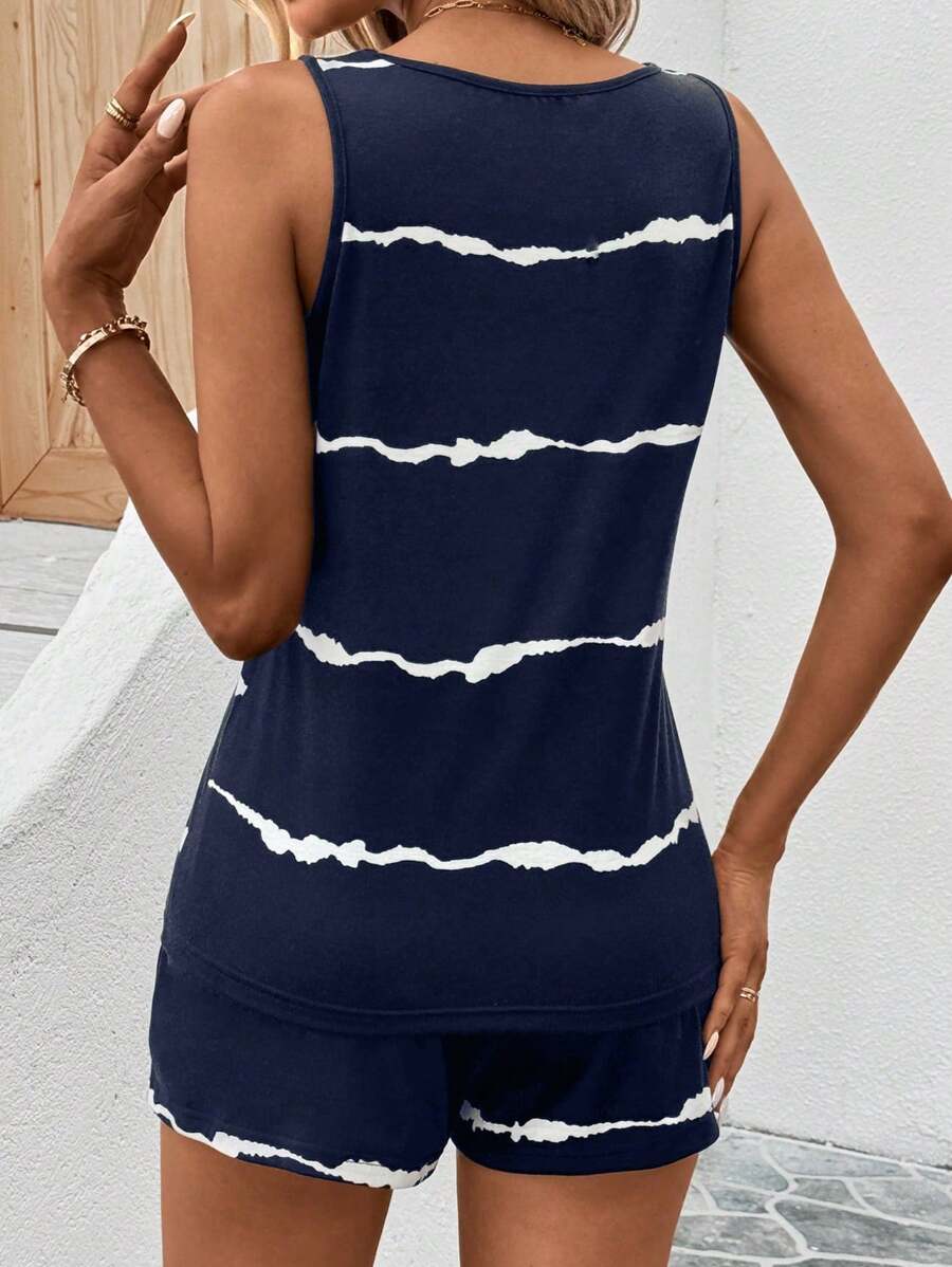 Conjunto Emery Rose Casual Top e Shorts