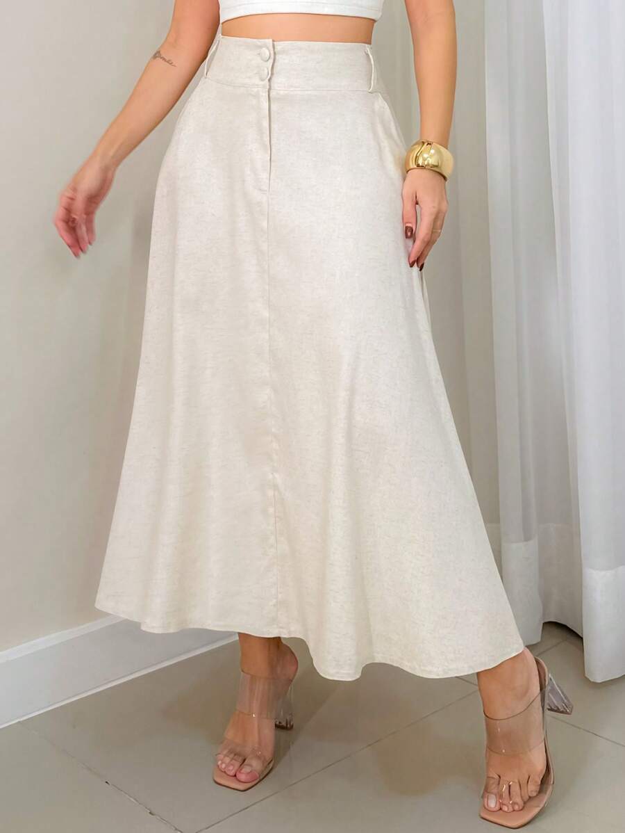 Saia Midi Emili Tricolino Elegante