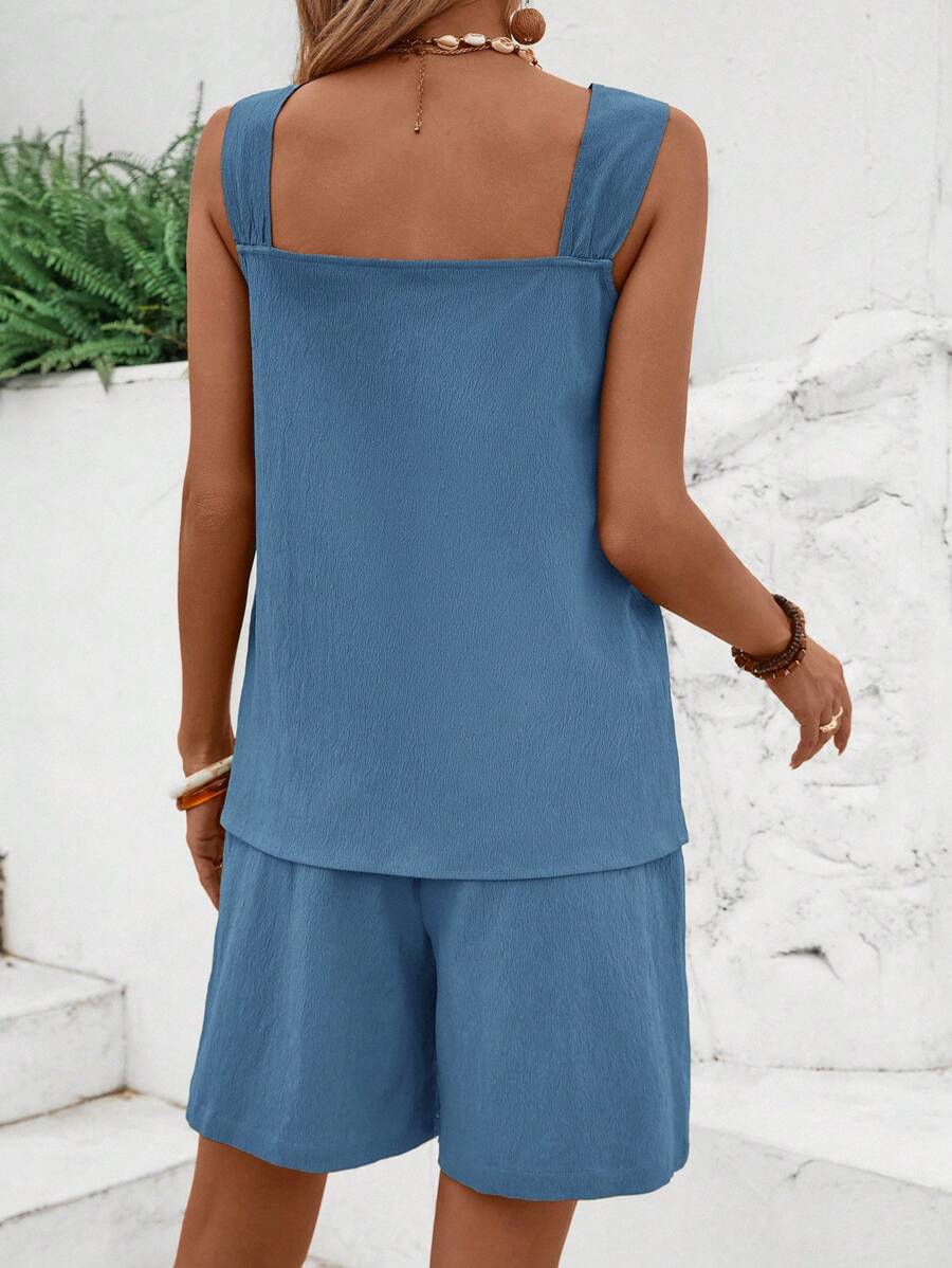 Conjunto Lara Top e Shorts com Anel