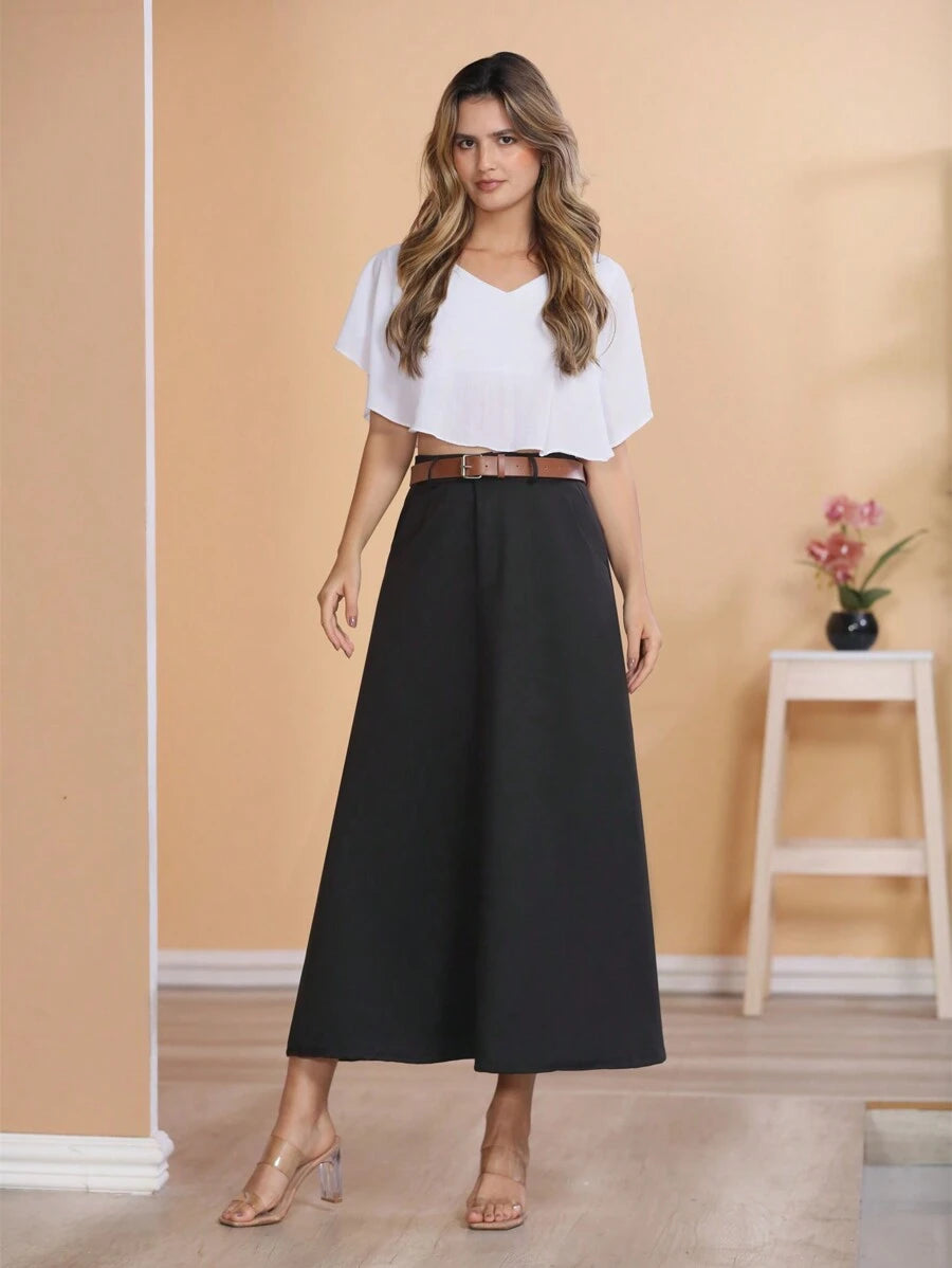 Saia Serena Alfaiataria Longa