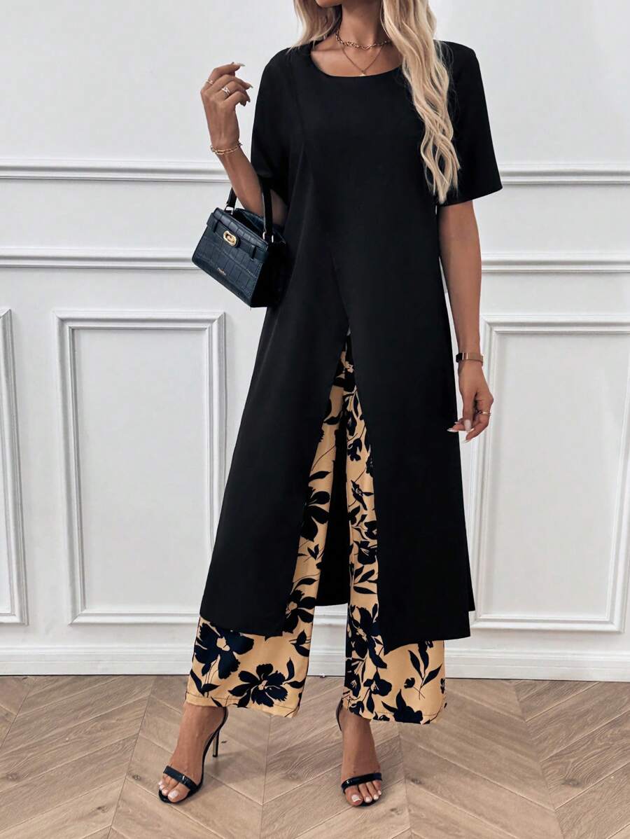 Conjunto Emery Rose Primavera Verão Casual Floral