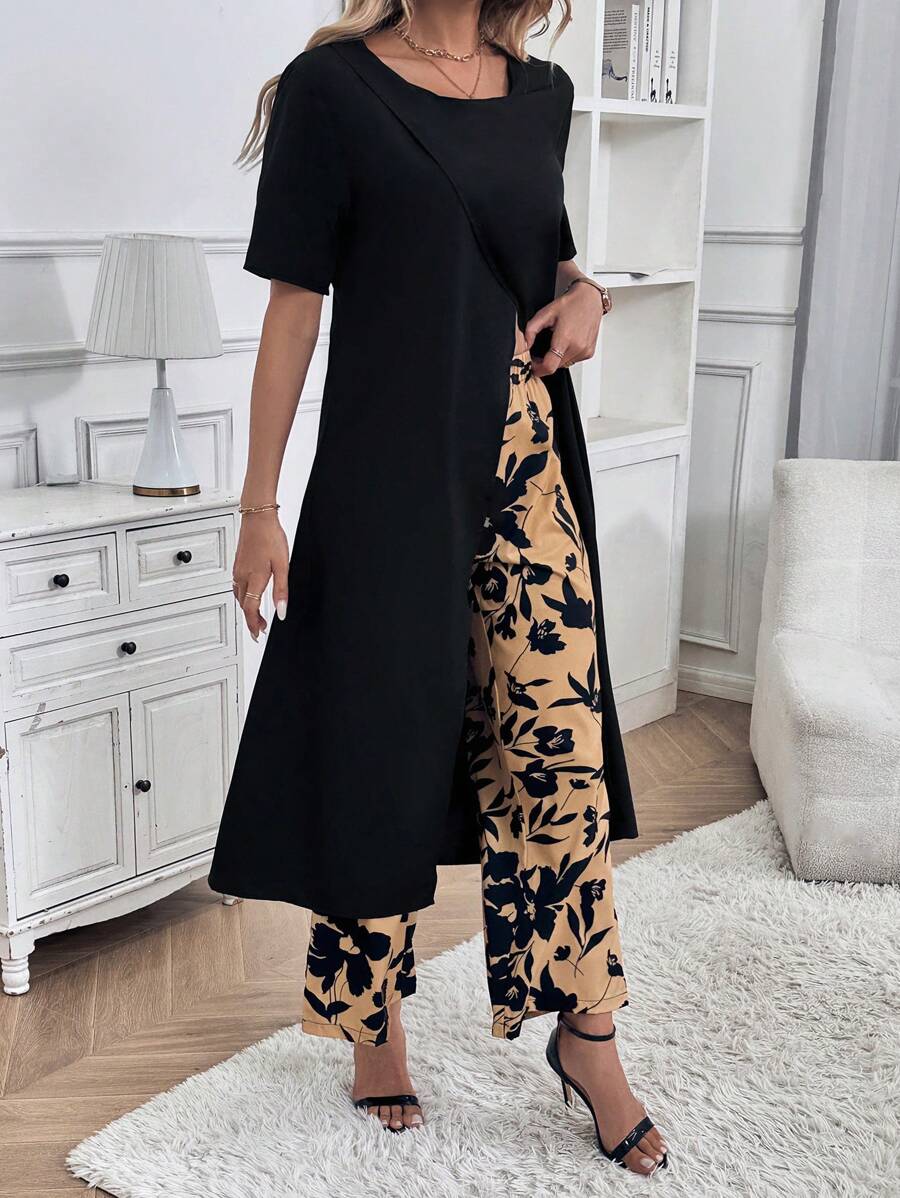 Conjunto Emery Rose Primavera Verão Casual Floral