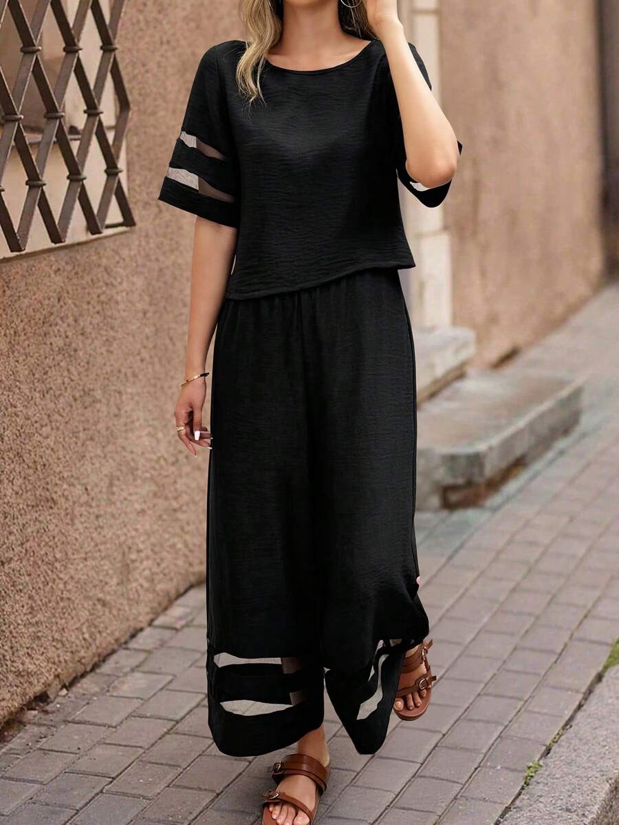 Conjunto Aurora Boho Casual em Malha