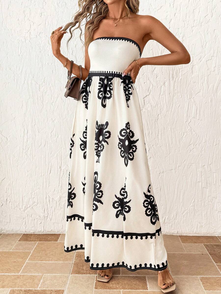 Vestido Maya Boho Longo Tomara Que Caia com Bolsos