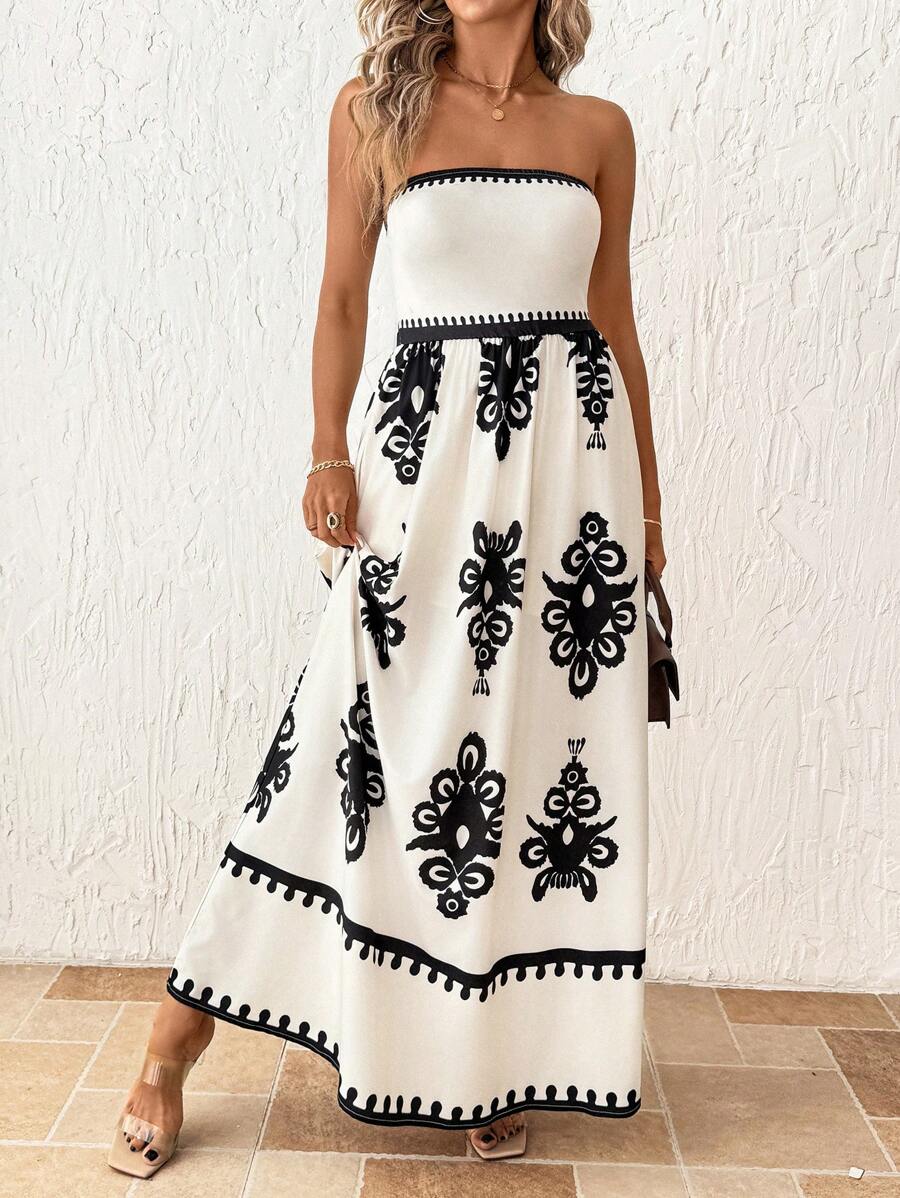 Vestido Maya Boho Longo Tomara Que Caia com Bolsos