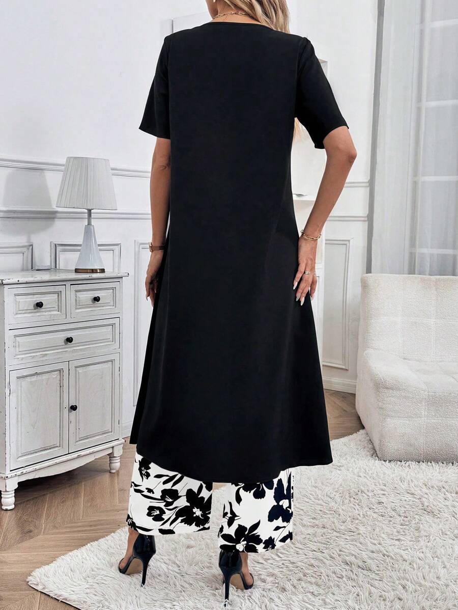 Conjunto Emery Rose Primavera Verão Casual Floral