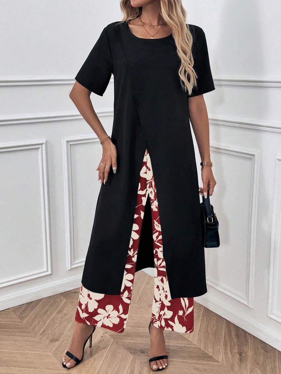 Conjunto Emery Rose Primavera Verão Casual Floral