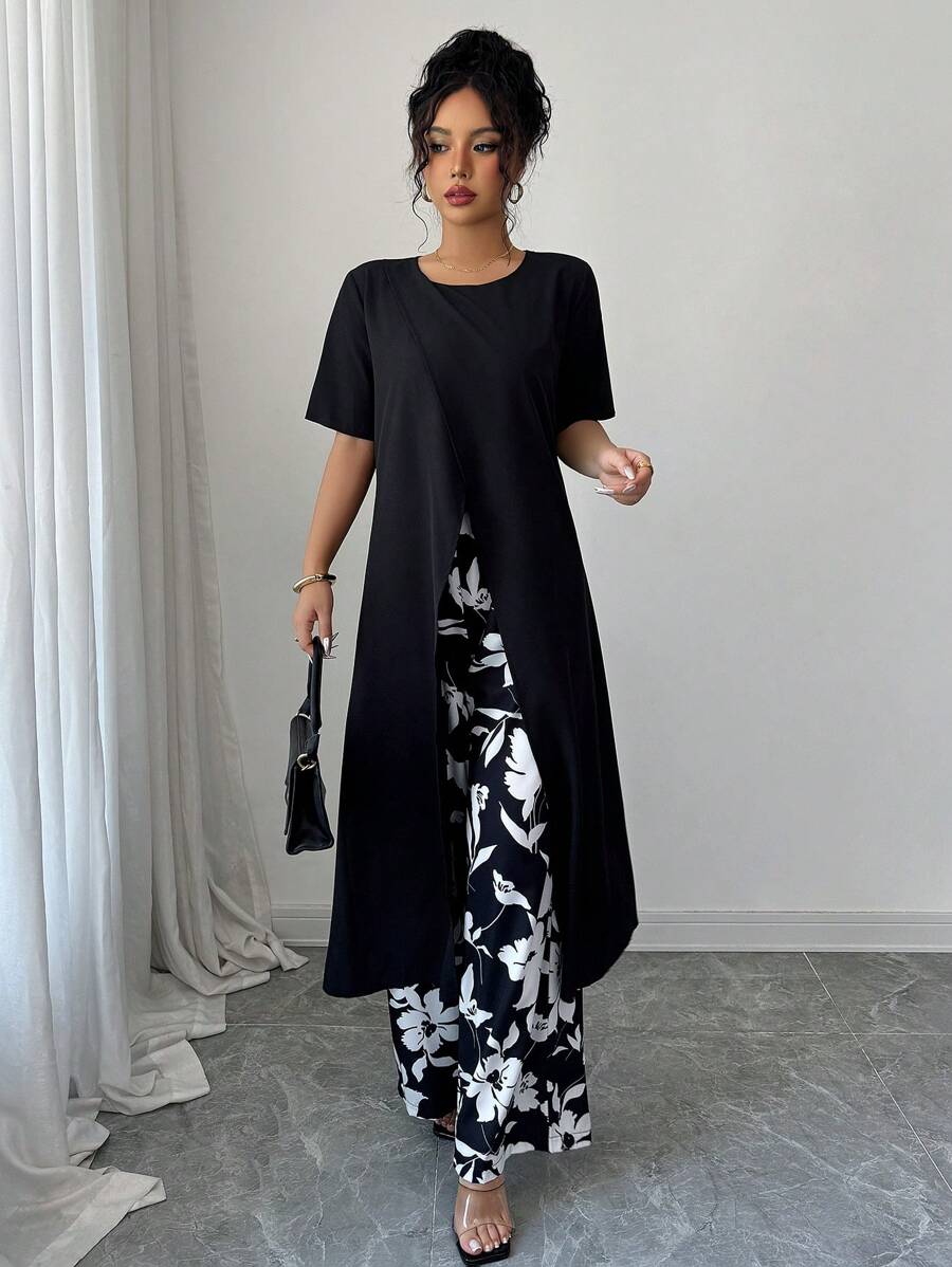 Conjunto Emery Rose Primavera Verão Casual Floral