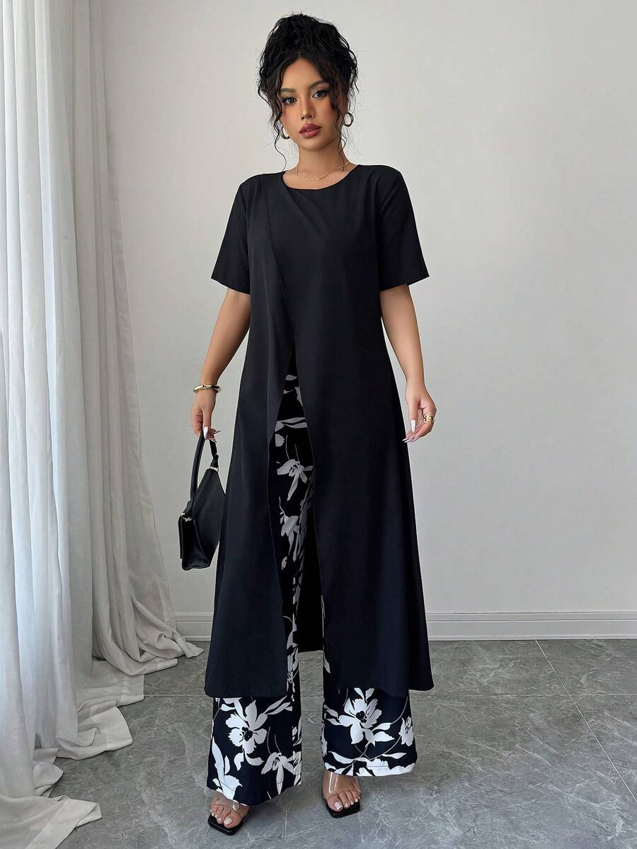 Conjunto Emery Rose Primavera Verão Casual Floral