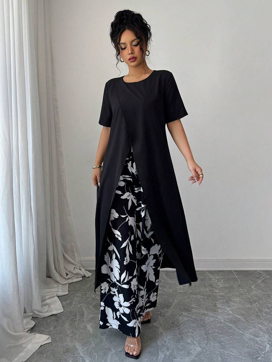 Conjunto Emery Rose Primavera Verão Casual Floral