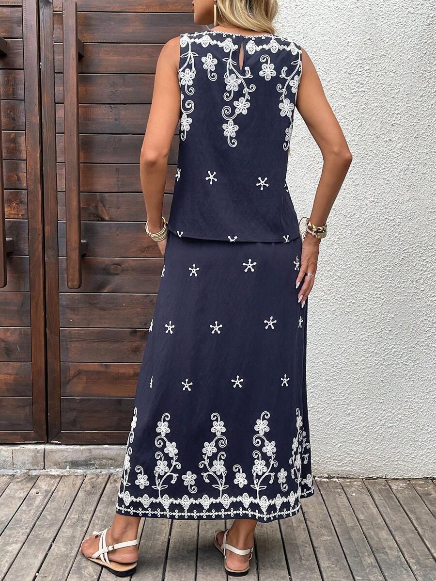 Conjunto Serena Regata e Saia Maxi Casual