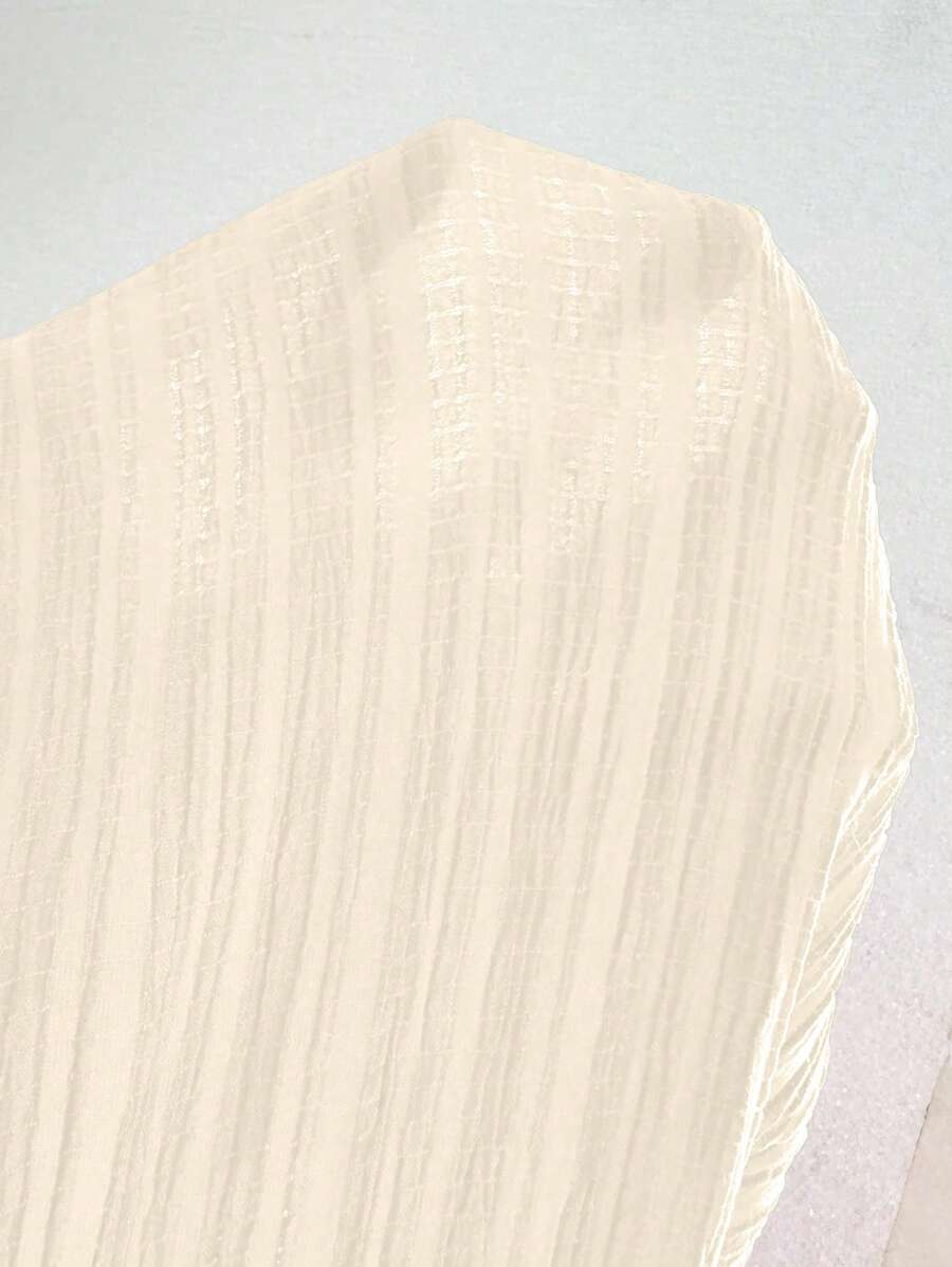 Macacão Breezaya Halter Seersucker Casual