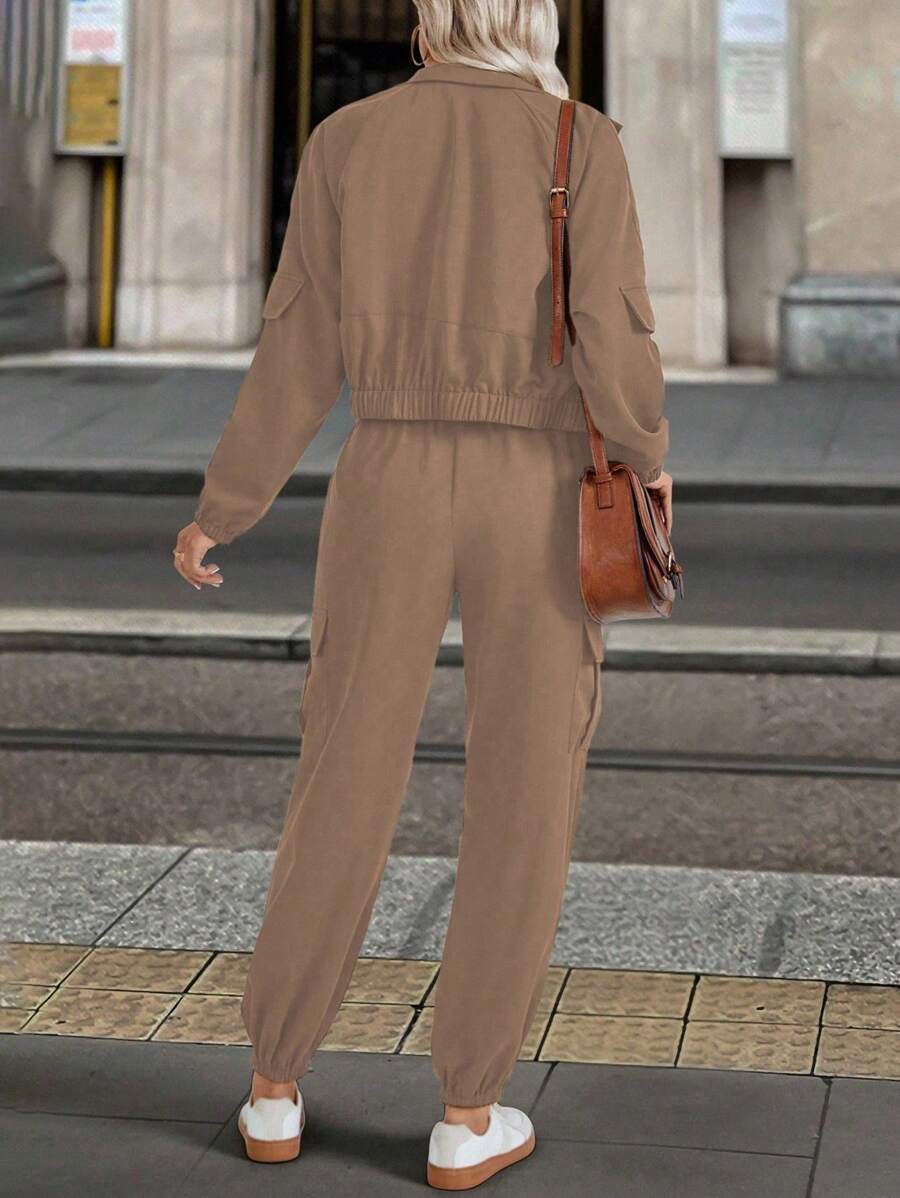 Conjunto Serena Manga Longa e Calça Solta