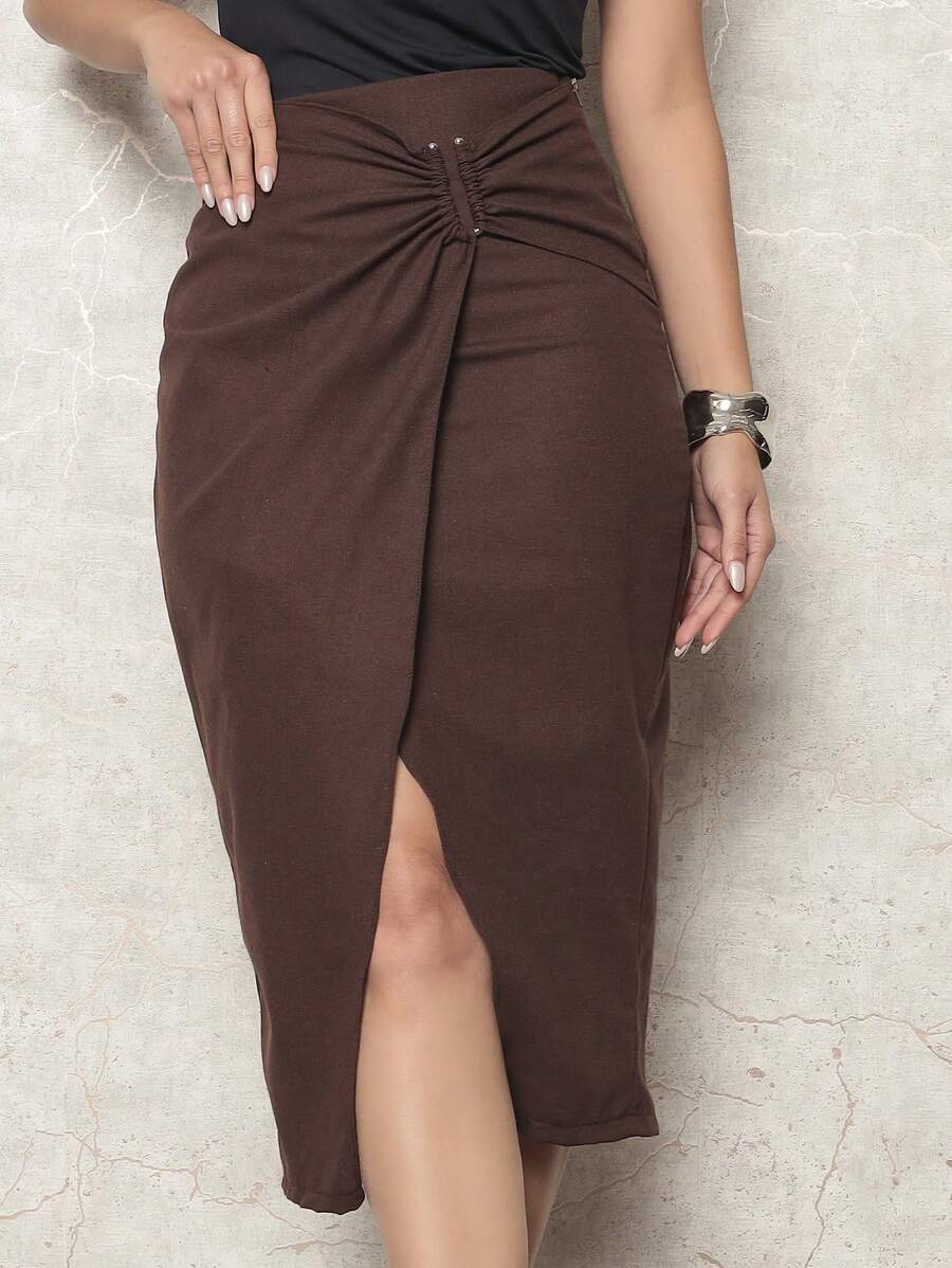 Saia Helena Lápis Alfaiataria