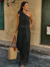 Conjunto Feminino Elegância Viscose e Poliamida – Preto