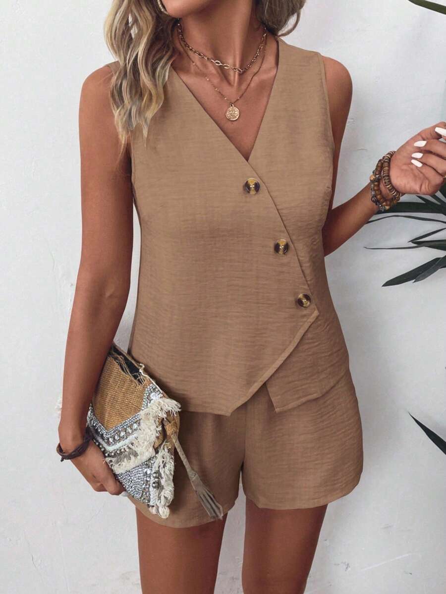 Conjunto Serena Bandeau Pantalona Elegante