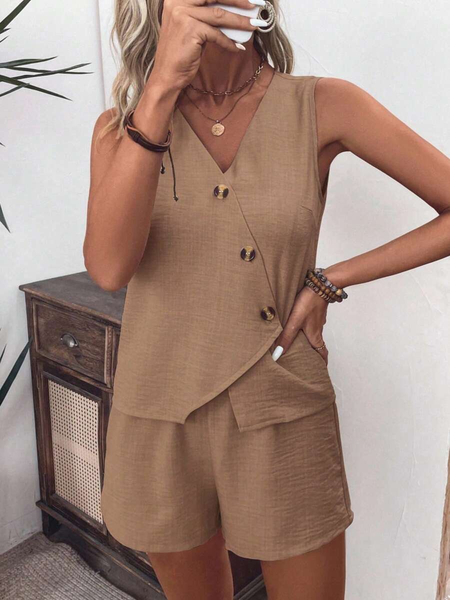 Conjunto Serena Bandeau Pantalona Elegante