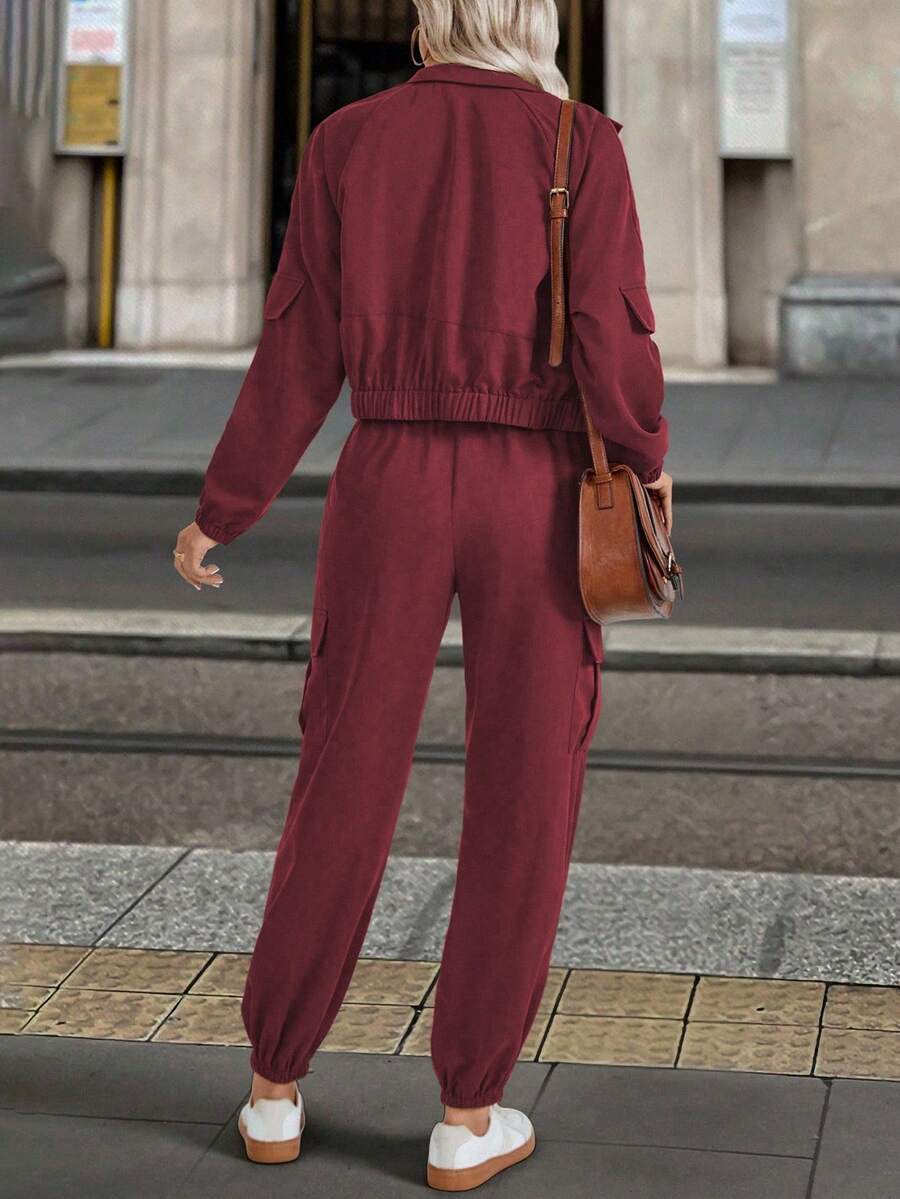 Conjunto Serena Manga Longa e Calça Solta