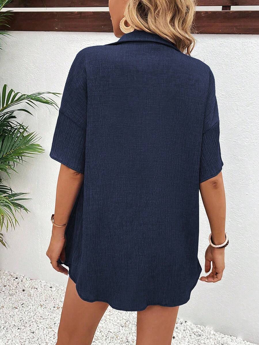 Conjunto Aurora Casual Cardigã e Shorts