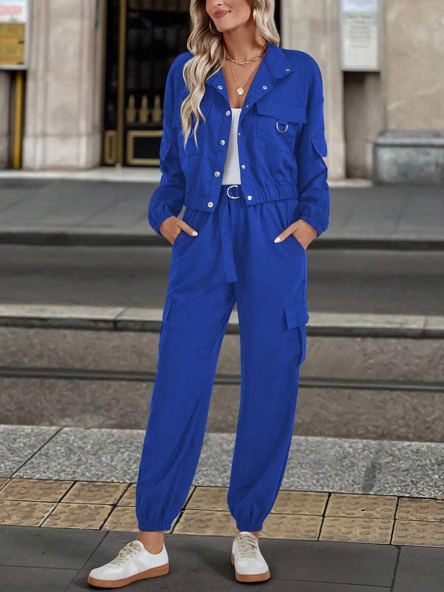 Conjunto Serena Manga Longa e Calça Solta