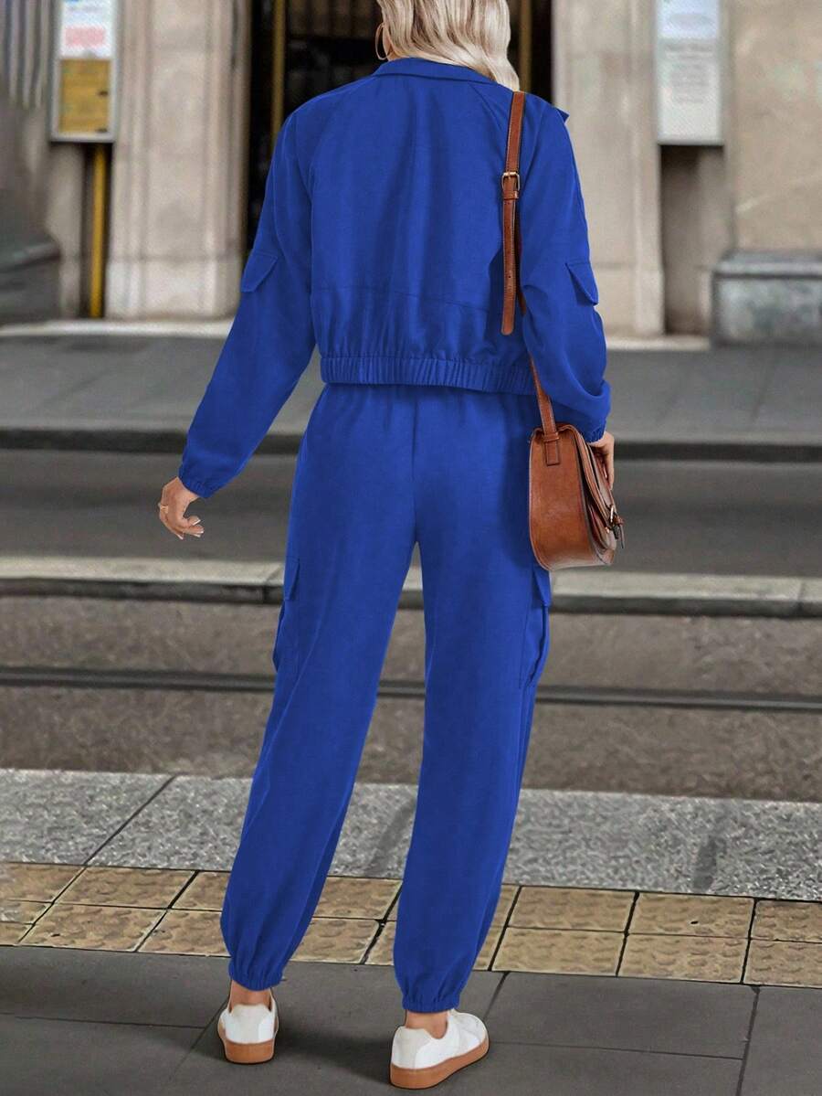 Conjunto Serena Manga Longa e Calça Solta