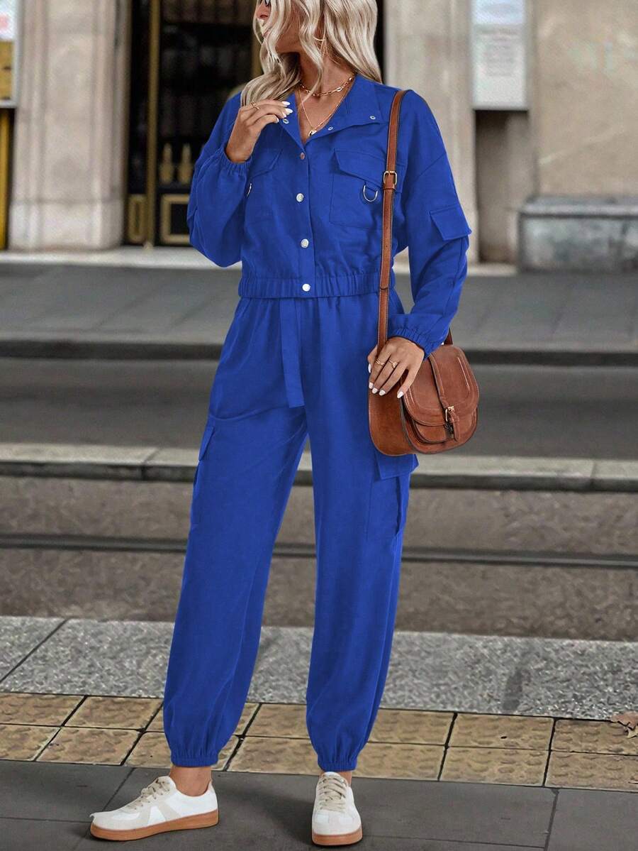 Conjunto Serena Manga Longa e Calça Solta