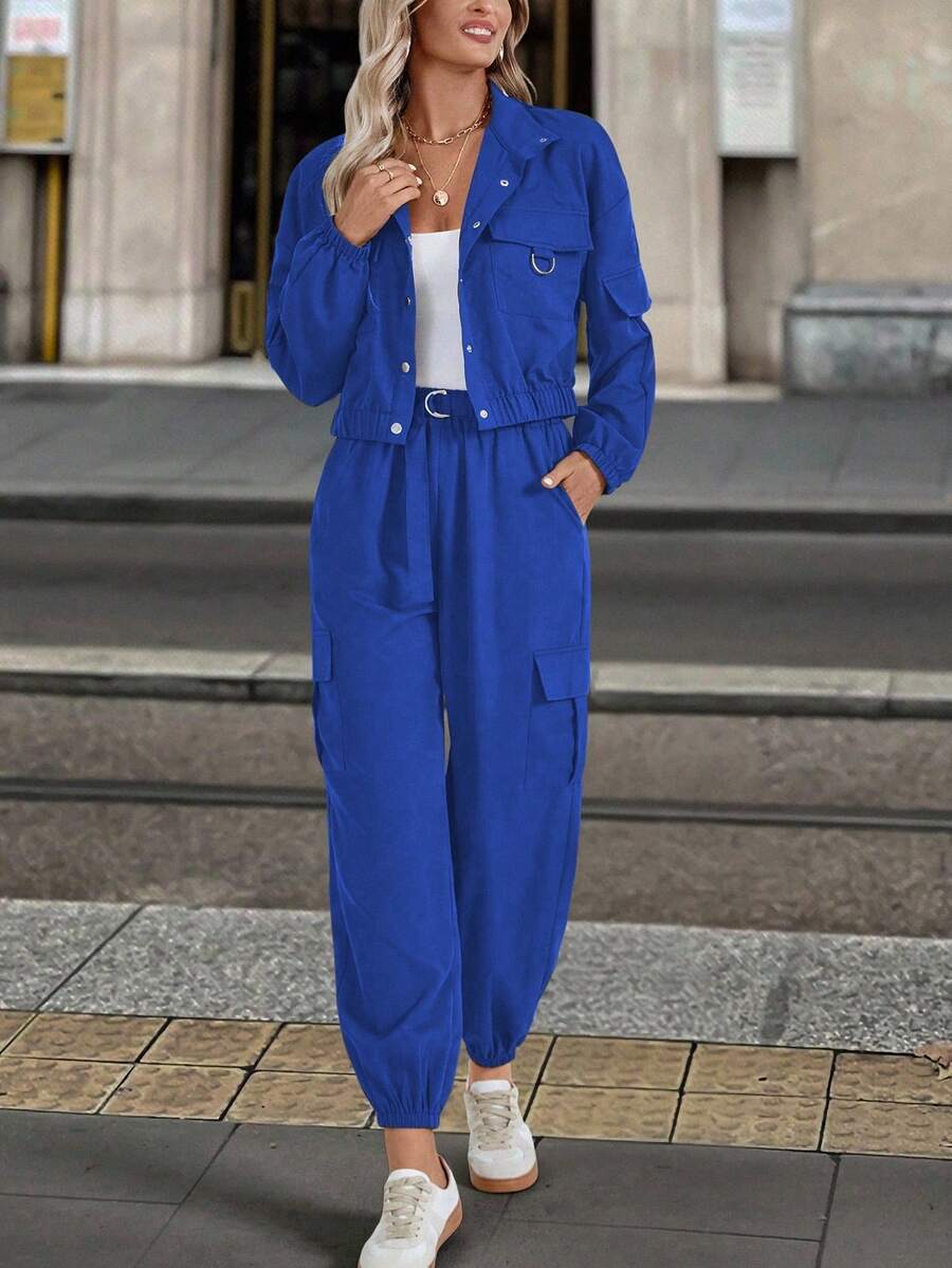 Conjunto Serena Manga Longa e Calça Solta