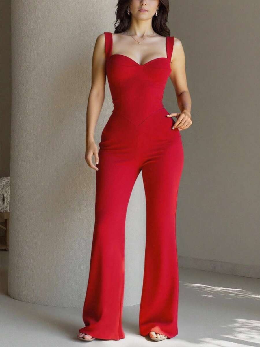 Macaquinho Inawly Elegante Costas Abertas