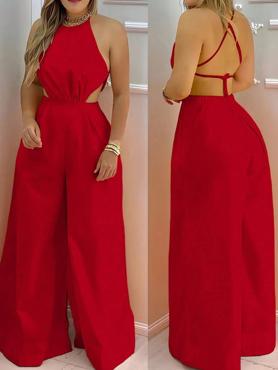 Macacão Inawly Elegante Frente Única