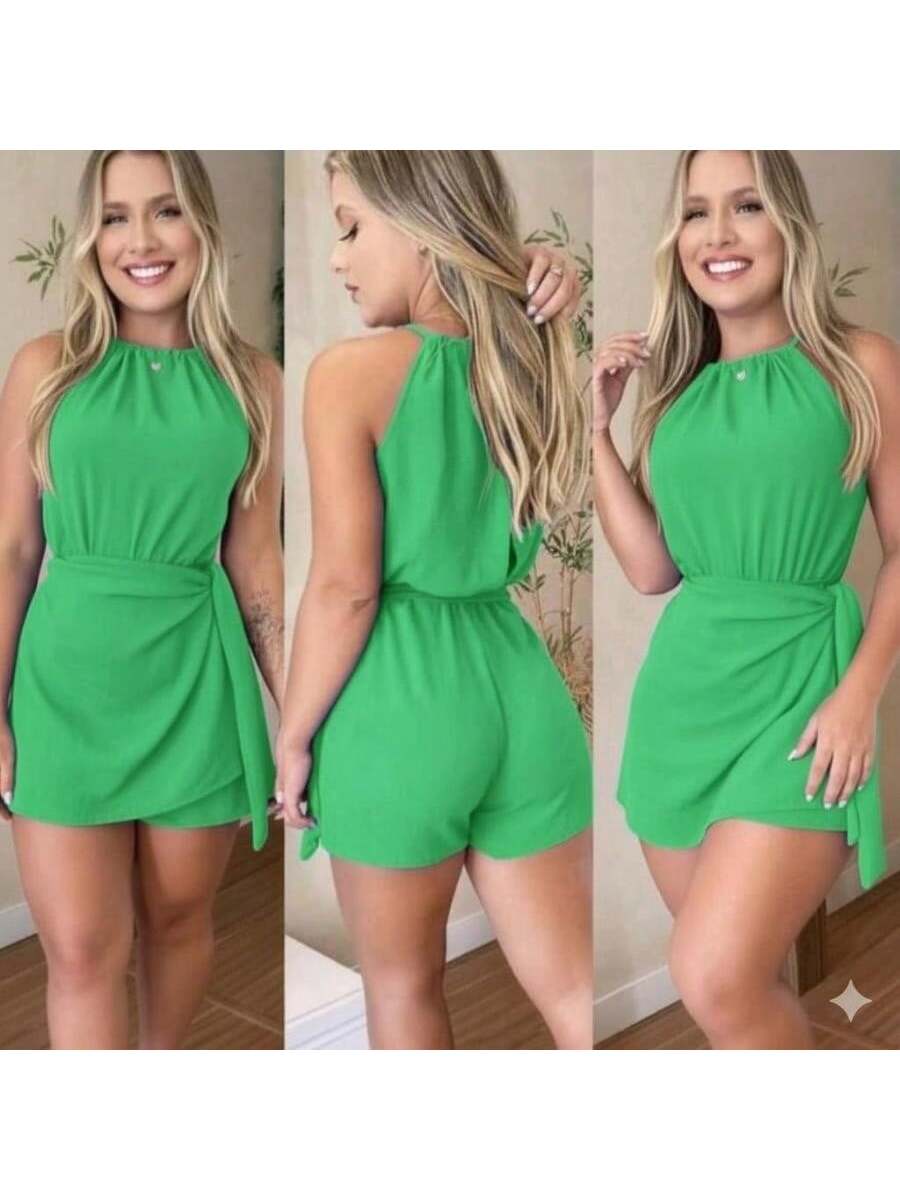 Macaquinho Duna Verão Tendência Feminina