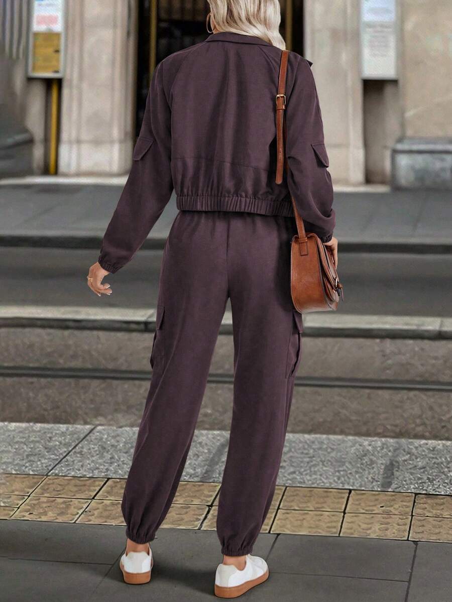 Conjunto Serena Manga Longa e Calça Solta