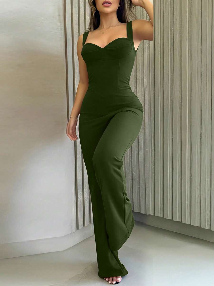 Macaquinho Inawly Elegante Costas Abertas