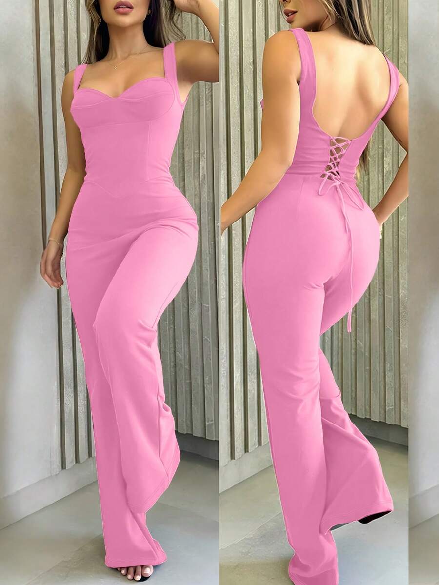 Macaquinho Inawly Elegante Costas Abertas