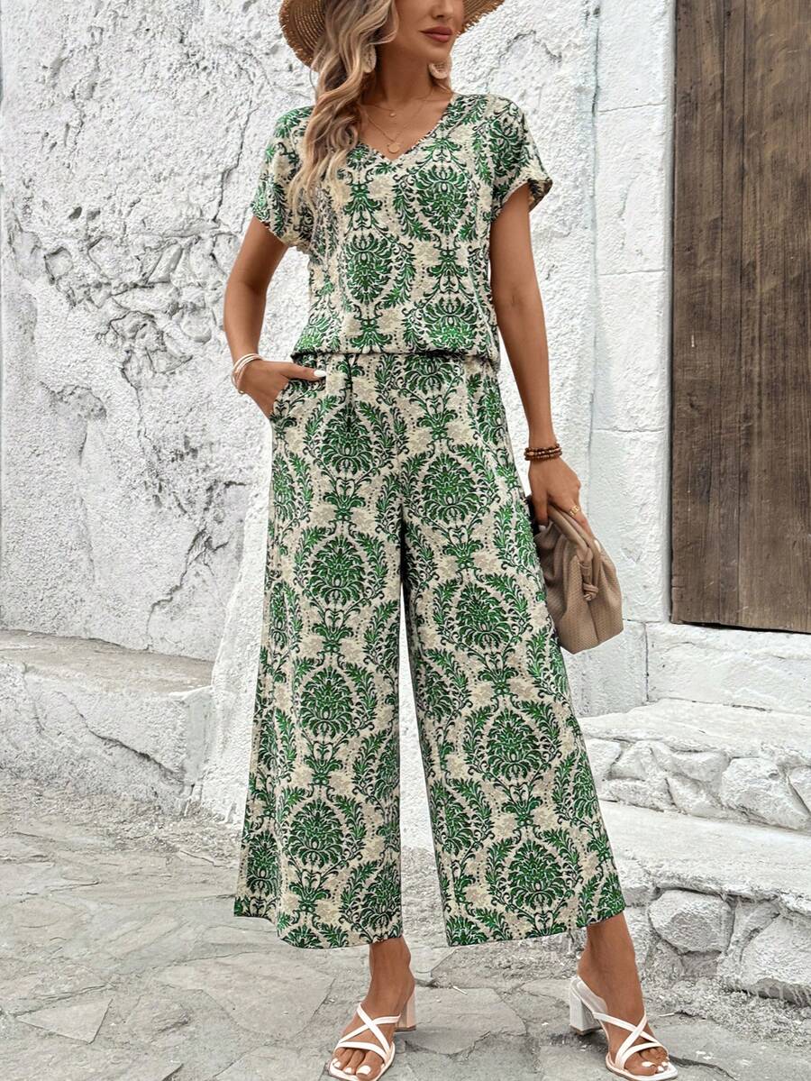 Conjunto Aurora Boho Vintage de Verão