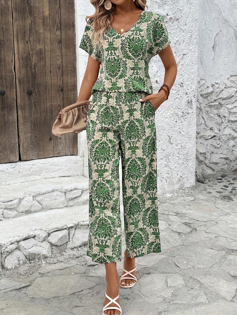 Conjunto Aurora Boho Vintage de Verão