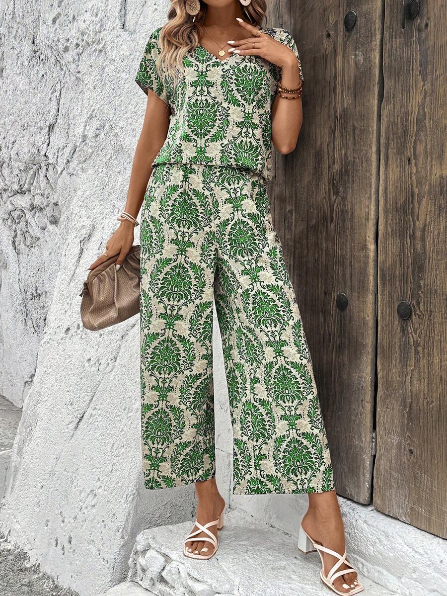 Conjunto Aurora Boho Vintage de Verão